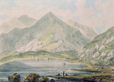 View of Snowdon by Rev. Richard Salvey Booth